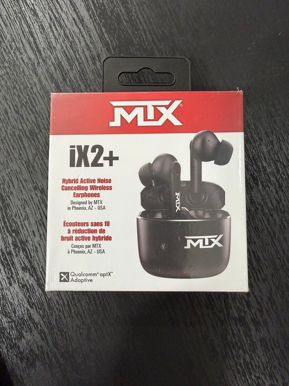 BRAND NEW MTX Audio iX2+ Premium aptX Bluetooth Headphones UNOPENED